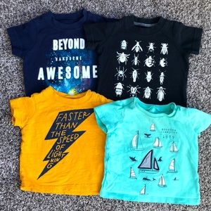 3 month tee shirt bundle